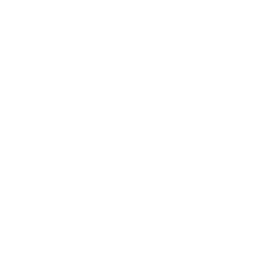 Pixelige weiße Schleife als Icon auf schwarzem Hintergrund, Symbol für Auszeichnung.